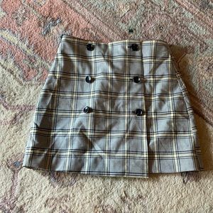 Plaid skirt